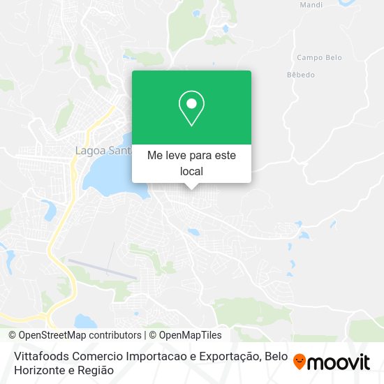 Vittafoods Comercio Importacao e Exportação mapa