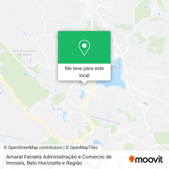 Amaral Ferreira Administração e Comercio de Imoveis mapa