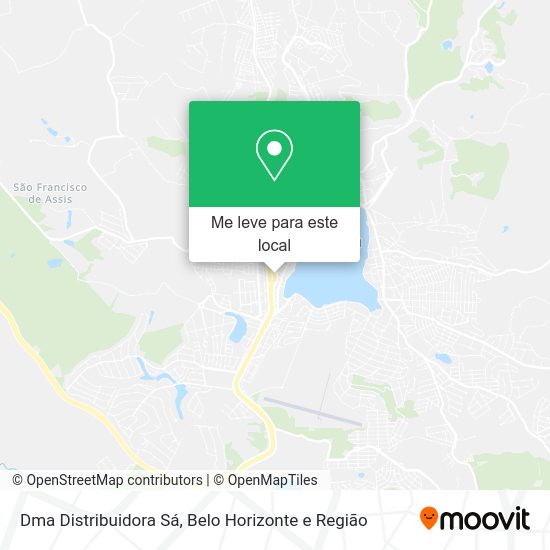Dma Distribuidora Sá mapa