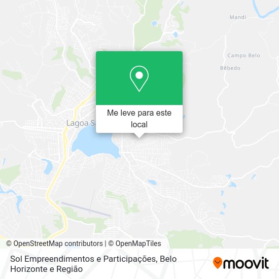 Sol Empreendimentos e Participações mapa