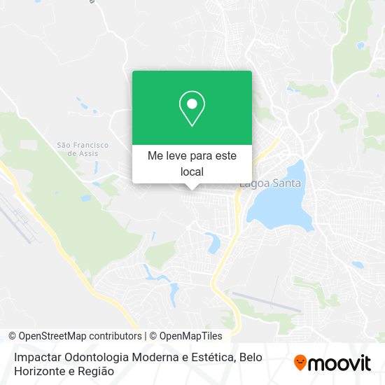 Impactar Odontologia Moderna e Estética mapa