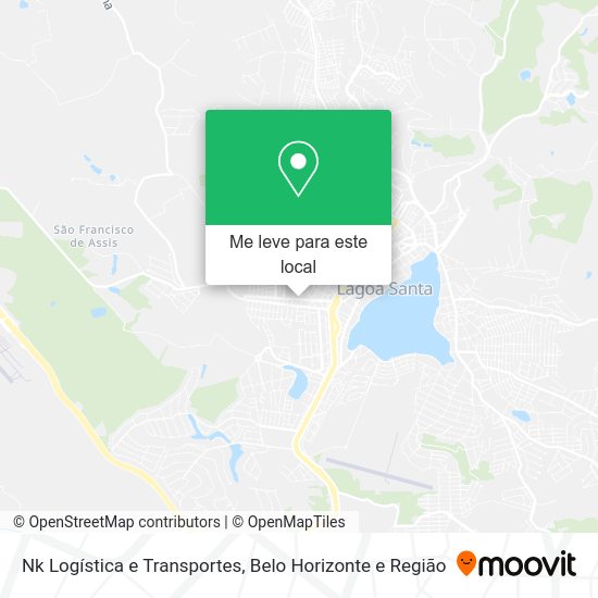 Nk Logística e Transportes mapa