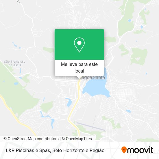L&R Piscinas e Spas mapa