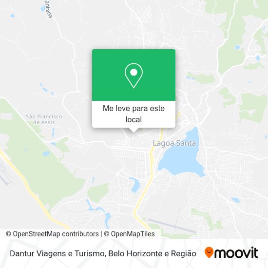 Dantur Viagens e Turismo mapa