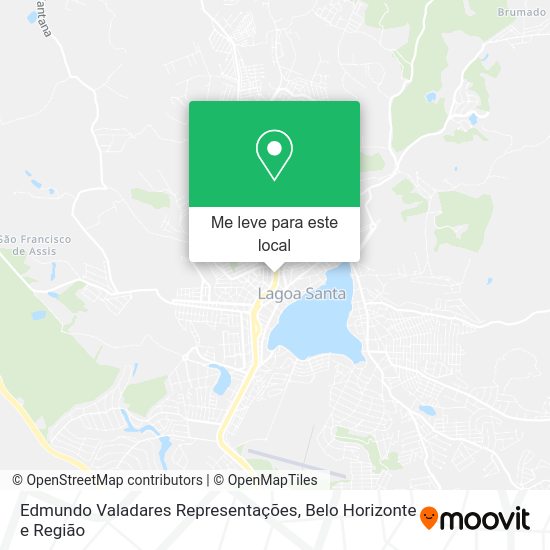Edmundo Valadares Representações mapa