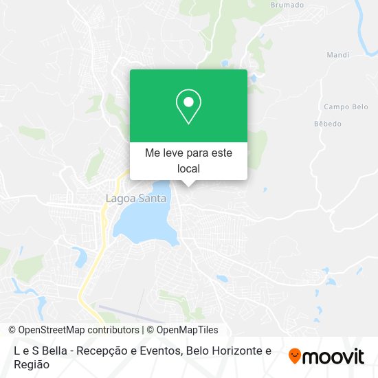 L e S Bella - Recepção e Eventos mapa