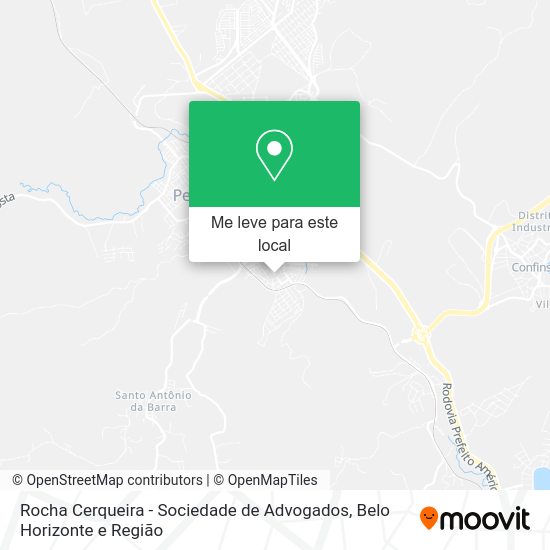 Rocha Cerqueira - Sociedade de Advogados mapa