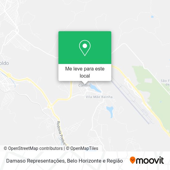 Damaso Representações mapa