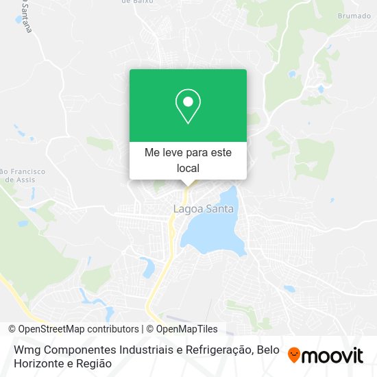 Wmg Componentes Industriais e Refrigeração mapa