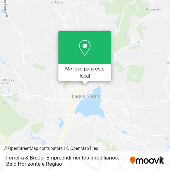 Ferreira & Breder Empreendimentos Imobiliários mapa