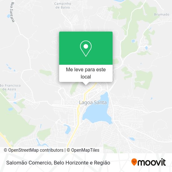 Salomão Comercio mapa