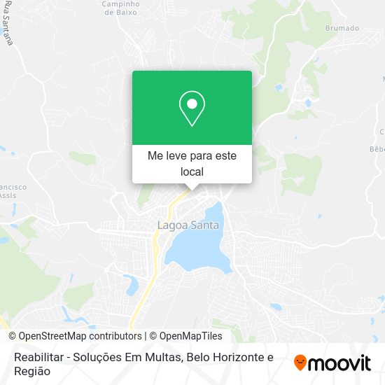 Reabilitar - Soluções Em Multas mapa