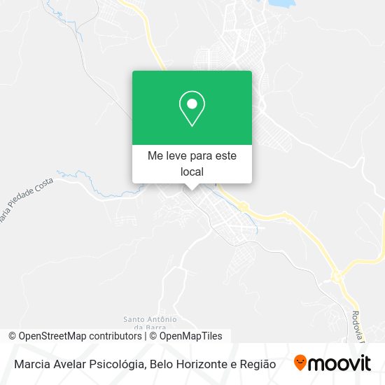 Marcia Avelar Psicológia mapa
