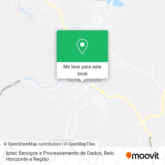 Iptec Serviços e Processamento de Dados mapa