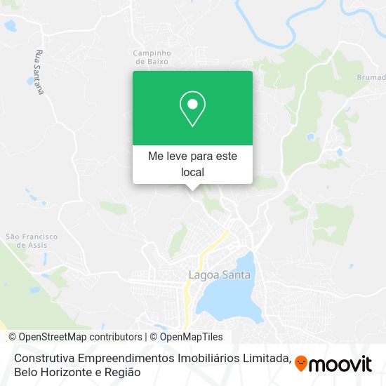 Construtiva Empreendimentos Imobiliários Limitada mapa