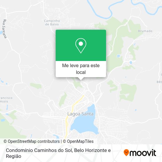 Condomínio Caminhos do Sol mapa