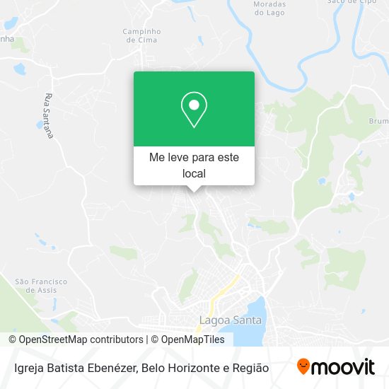 Igreja Batista Ebenézer mapa
