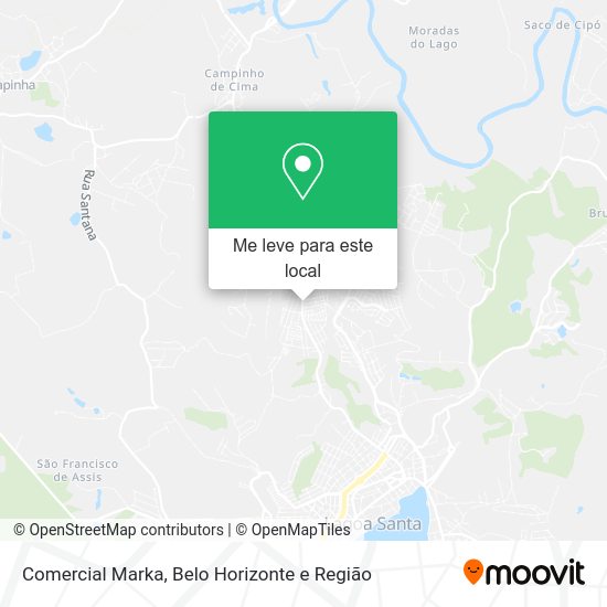 Comercial Marka mapa