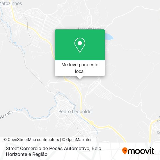 Street Comércio de Pecas Automotivo mapa