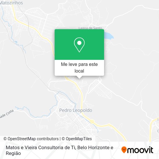 Matos e Vieira Consultoria de Ti mapa
