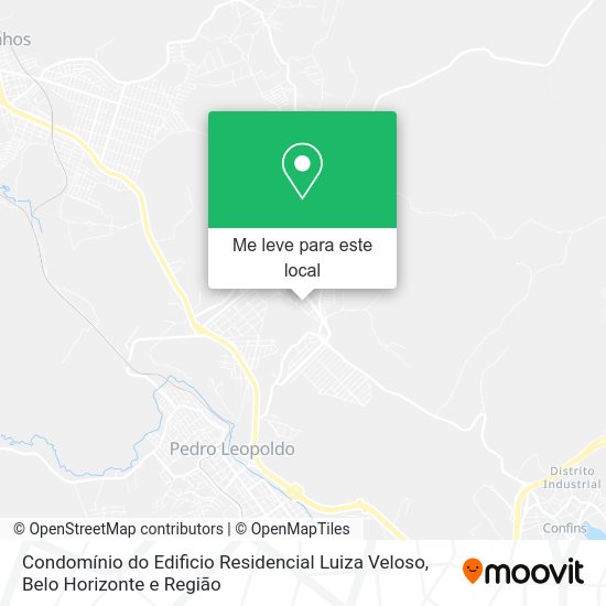 Condomínio do Edificio Residencial Luiza Veloso mapa
