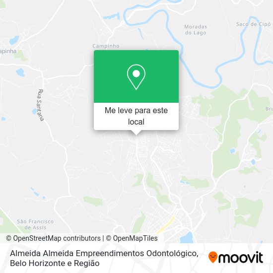 Almeida Almeida Empreendimentos Odontológico mapa