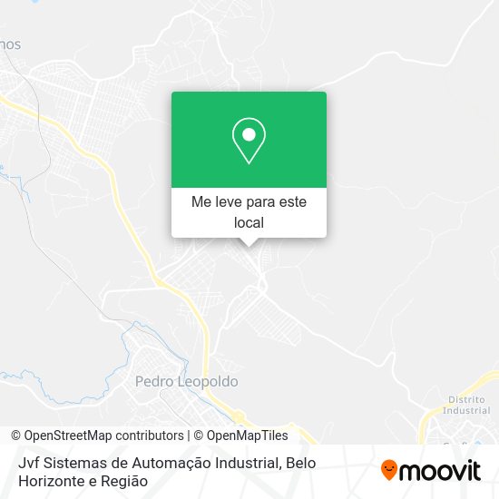 Jvf Sistemas de Automação Industrial mapa