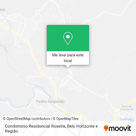 Condomínio Residencial Roseira mapa