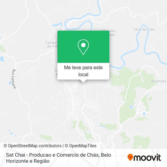 Sat Chai - Producao e Comercio de Chás mapa