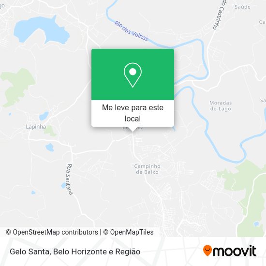 Gelo Santa mapa