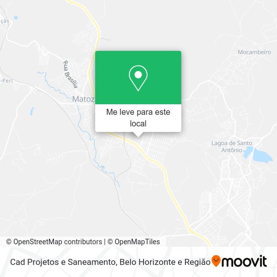 Cad Projetos e Saneamento mapa