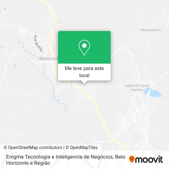 Enigma Tecnologia e Inteligencia de Negócios mapa
