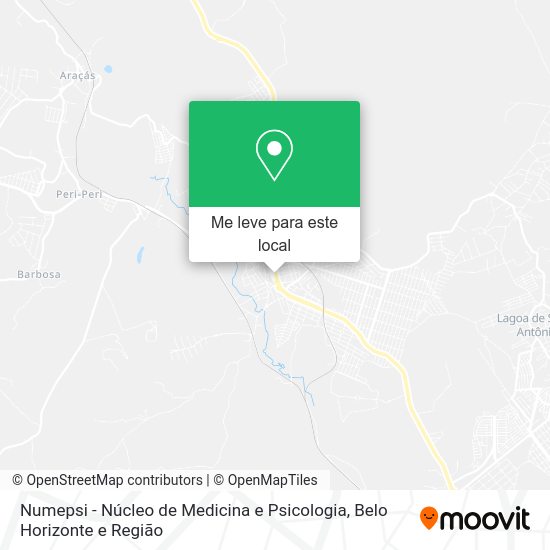 Numepsi - Núcleo de Medicina e Psicologia mapa