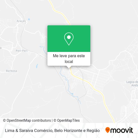 Lima & Saraiva Comércio mapa