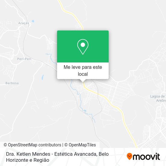 Dra. Ketlen Mendes - Estética Avancada mapa
