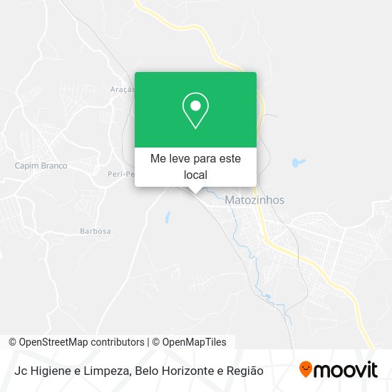 Jc Higiene e Limpeza mapa