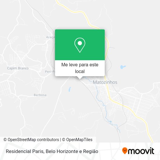 Residencial Paris mapa