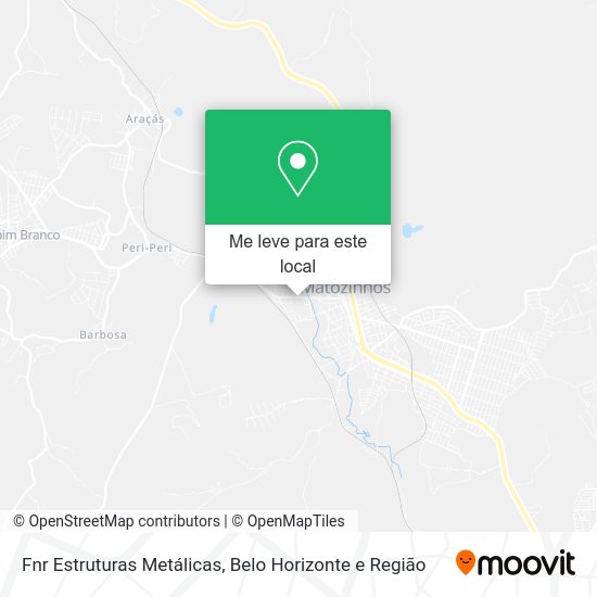Fnr Estruturas Metálicas mapa