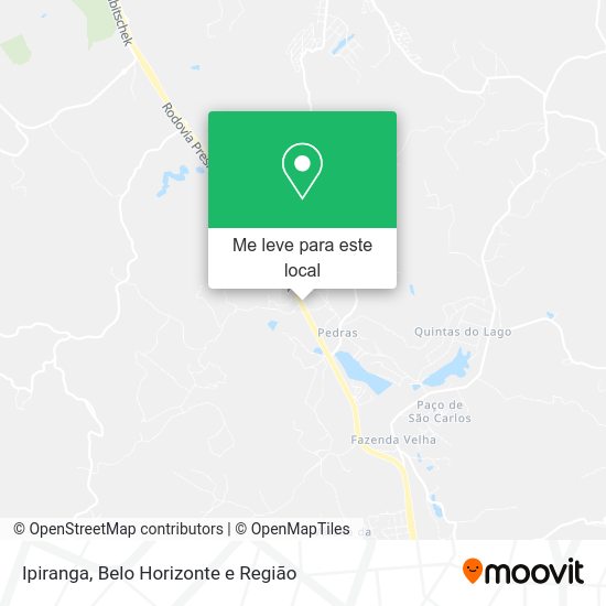 Ipiranga mapa