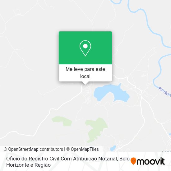 Ofício do Registro Civil Com Atribuicao Notarial mapa