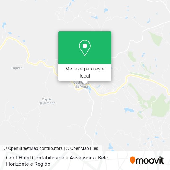 Cont-Habil Contabilidade e Assessoria mapa