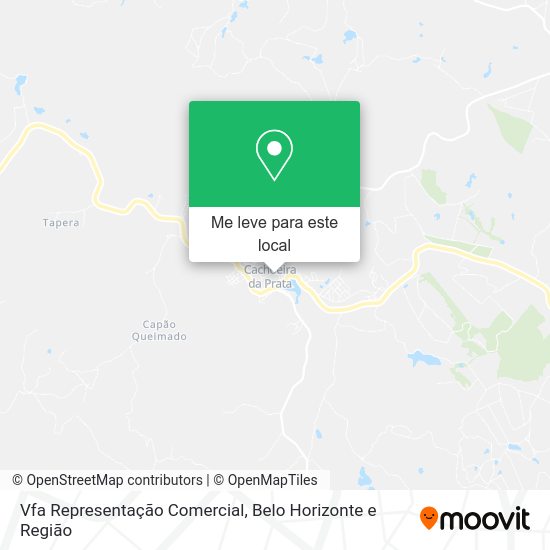 Vfa Representação Comercial mapa
