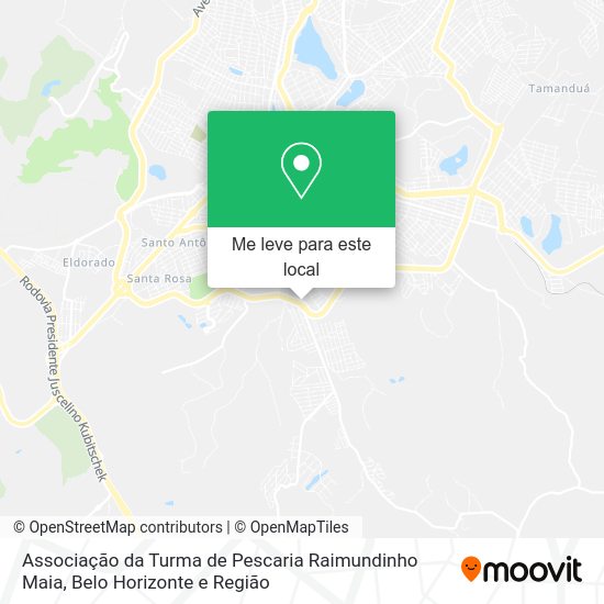 Associação da Turma de Pescaria Raimundinho Maia mapa