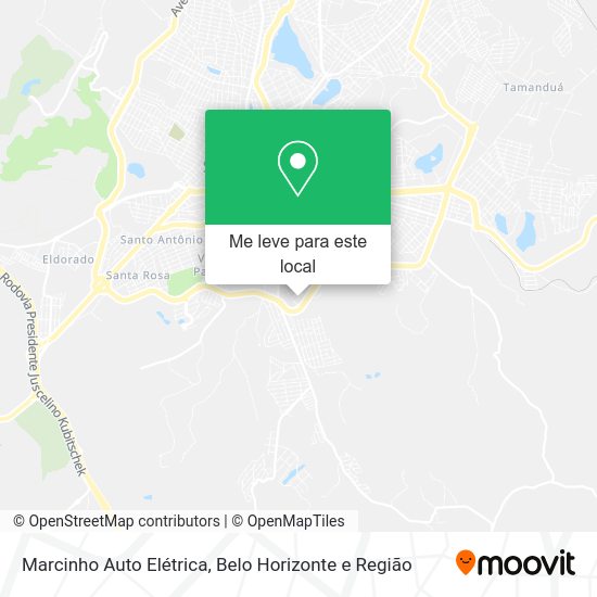 Marcinho Auto Elétrica mapa