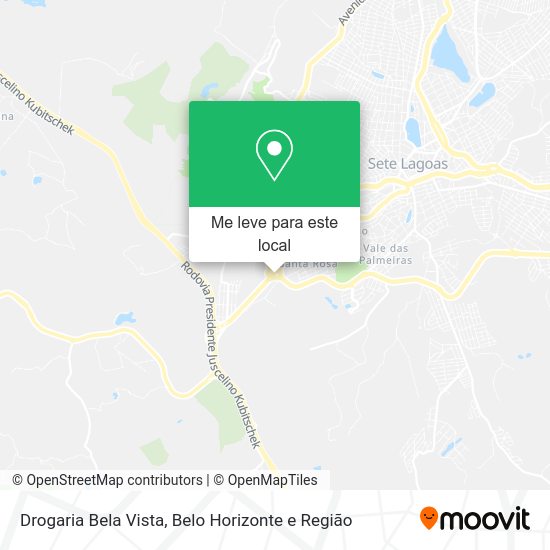 Drogaria Bela Vista mapa