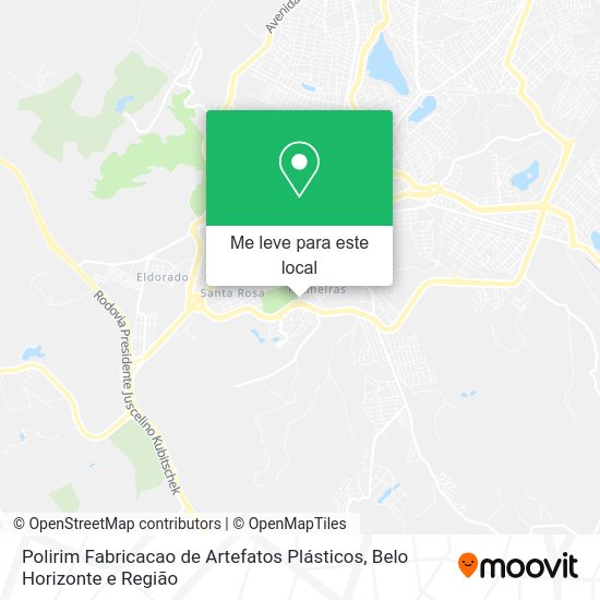 Polirim Fabricacao de Artefatos Plásticos mapa