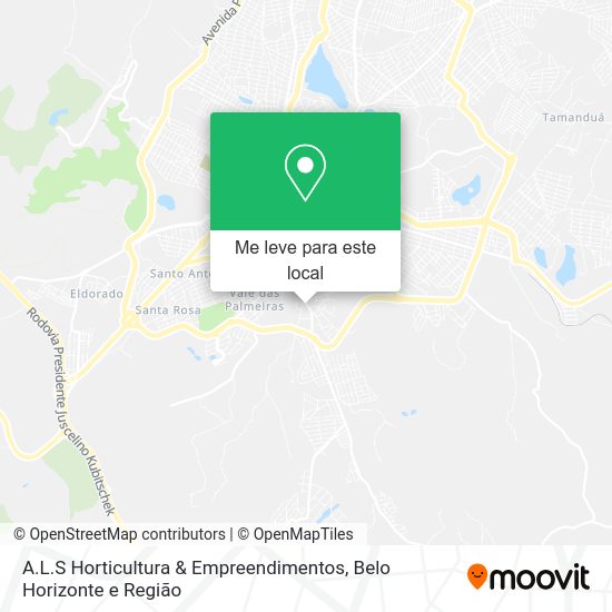 A.L.S Horticultura & Empreendimentos mapa