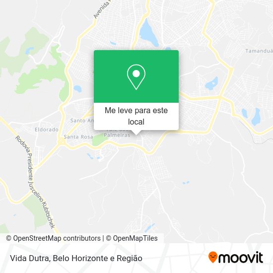 Vida Dutra mapa