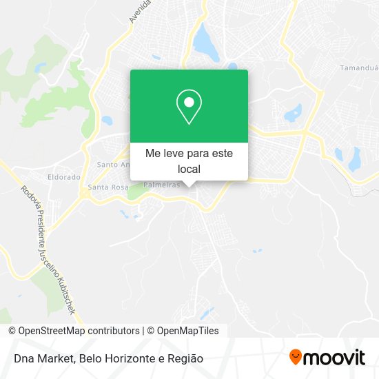 Dna Market mapa