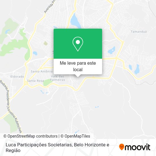 Luca Participações Societarias mapa